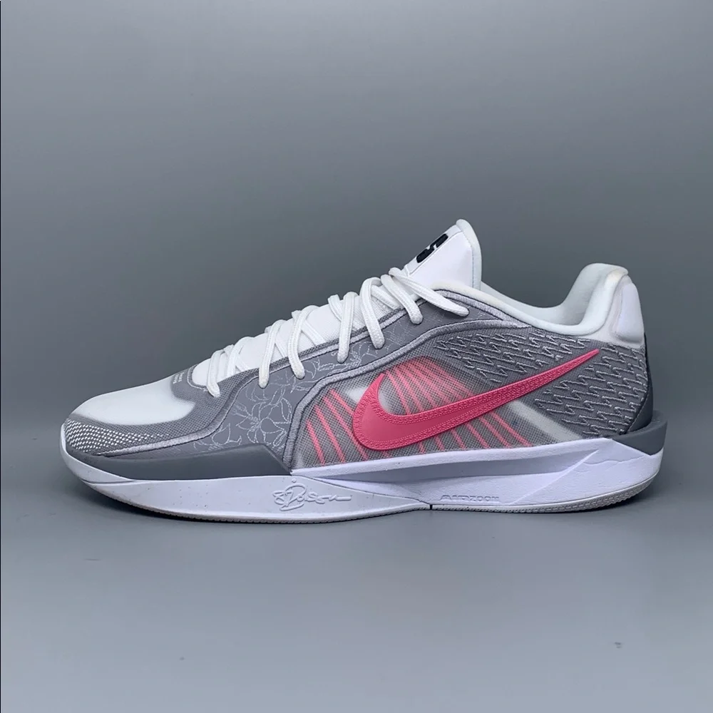Nike Sabrina 2 Lily White/Pinksicle Basketball‎ Shoes FQ2174-100 Women's 13.5